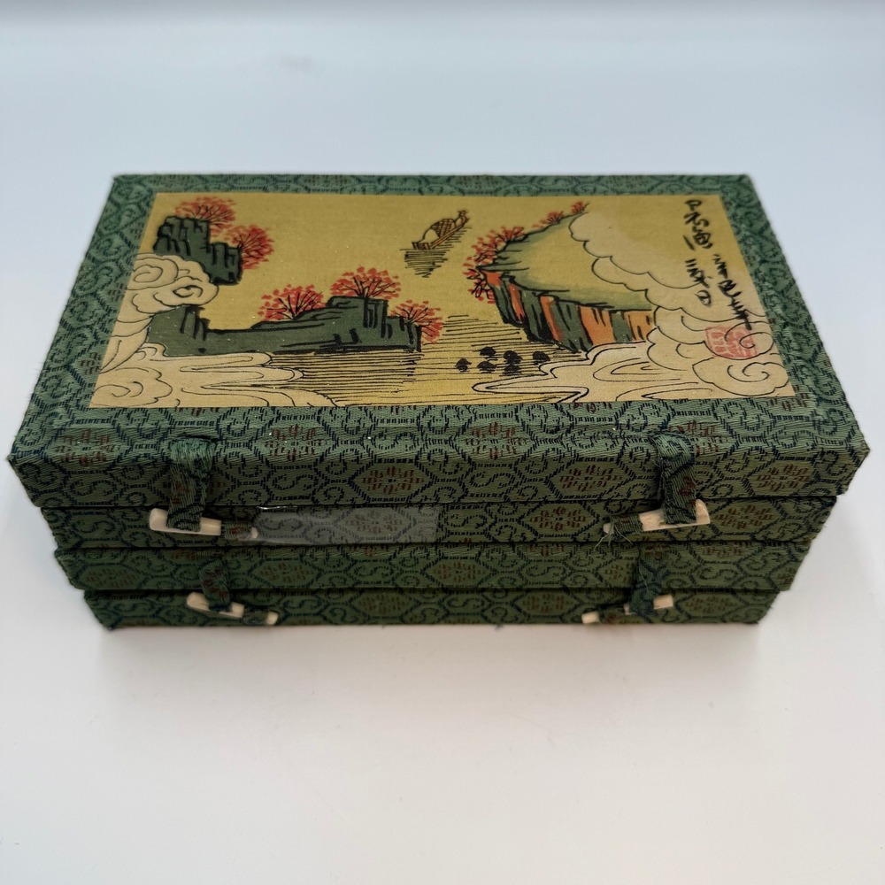 Bits and Pieces Chinese Calligraphy Ink & Brush Sets 5 Ink Blocks‎ Slate Stone